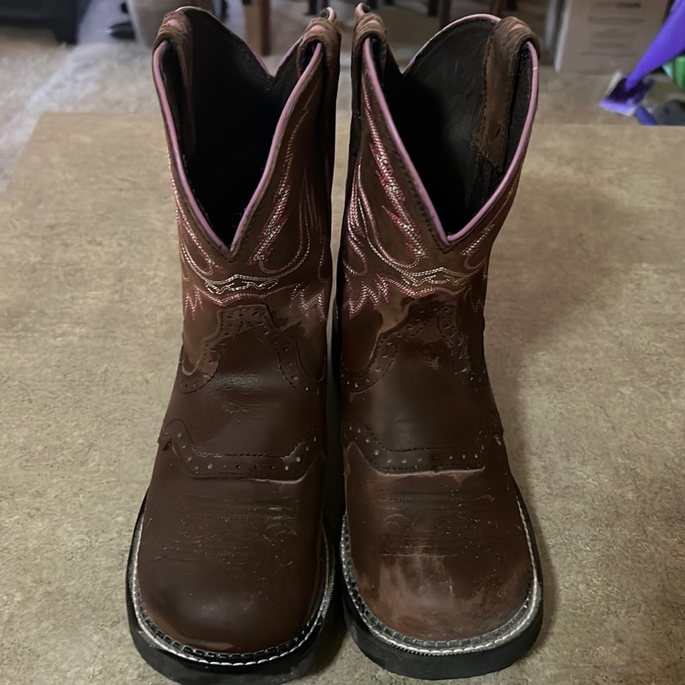 Justin leather boots